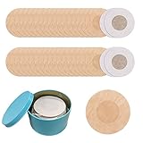 Qinglee Einmaliger Gebrauch Nippel Aufkleber, 40 Tabletten Nippelpads, mit Etui Zur Abdeckung Der Brustwarzen Für Frauen Und Anti-reibung Für Männliche Sp