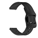 Kompatibel mit Garmin Vivoactive 3/Venu/Vivomove 3/HR/Luxe/Style/Forerunner 245/645 Music 20mm/Silikonmaterialband/Armbandzubehör, für Damen und Herren 6.1-8.7 Handgelenk