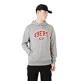 New Era - NFL San Francisco 49ers Team Shadow PO Hoodie - Grau Farbe Grau, Größe 3XL