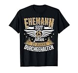 Herren Silberhochzeit Geschenk 25 Jahre Hochzeitstag Ehemann T-S