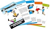 STOP! Fitness | Fitnesstraining für Kinder | Trainingskarten Übungskarten, deutsche Version, Kartengröße 66 x 100 mm mit Kunststoffbox