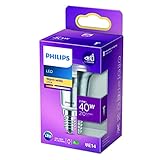 Philips LED classic E14 Lampe, R50, Reflektor, 210 Lumen entsprechen 40W, warmweiß (2.700 Kelvin)