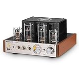 Nobsound MS-10D MKII Tube Amplifier Bluetooth/USB/Headphone Amp BASS&Treble HiFi Verstärker Audio Receiver Stereo Röhrenverstärk