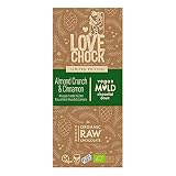 Lovechock Tafel, Knuspermandel & Zimt, 70g
