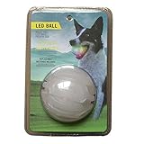 Cheerfulus Hundespielzeug UnzerstörbarSpielzeug, Hundespielzeug Bunt Leuchtball - Leuchtet im Dunkeln mit Dental-Zahnpflege-Funktion Spielball/Wurfball Kauspielzeug für alle H