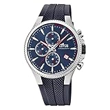 Lotus Herren Chronograph Quarz Uhr mit Gummi Armband 18621/1