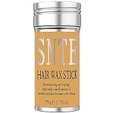 Haarwachs-Stick, Wachs-Stick für Haare Perücken Rand Kontrolle Slick Stick für Haare nicht fettig Styling Haar Pomade Stick für Flyaways Rand Frizz Haar - 2,7 O