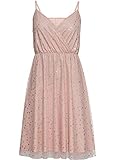 Versandhaus Damen Kleid mit metallischem Glanz, 264225 in Vintagerosa 40/42