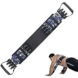 HORKEY widerstandsbänder für das Bankdrücken, Push-up-Resistance Bands, Brustaufbauer Trainingsgeräte Arm-Expander Fitness Bänder für Heimtraining Fitnessstudio Reisen, 105LB