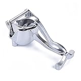 QOXEFPJZ orangenpresse 1 STÜCKE Manuelles Juicer Drehen 180 Grad Aluminiumlegierung Handpresse Juicer Granatapfel Orange Zitrone Zucker Cane Saft Obst Werkzeug (Color : A)
