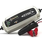 CTEK MXS 3.8, Batterieladegerät 12V 3.8A, Erhaltungsladegerät, Intelligentes Ladegerät Autobatterie, Ladegerät Auto Und Motorrad, Batteriepfleger Mit Entsulfatierungsprogramm Und Winterprog