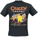 Queen A Kind of Magic Männer T-Shirt schwarz XL 100% Baumwolle Band-Merch, B