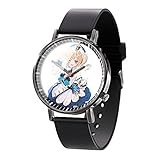 Kssmice Uhren for Anime Genshin-Auswirkungen: Barbara-Muster, beliebte Uhren for Studenten und Teenager, Neue Armbanduhren Geburtstagsgeschenk