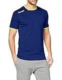 Kempa Herren Curve Trikot, deep blau/Fluo gelb, L