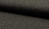 Jersey Stoff in Dunkelgrau Melange als Meterware zum Nähen von Erwachsenen, Kinder und Baby Kleidung, 50