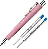 Faber-Castell Kugelschreiber Poly Ball XB rosé + 2 passende XB M