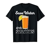 Sparen Sie Wasser trinken Shandies Beer Drink Shandy T-S