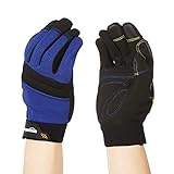 Amazon Basics verbesserte Flex-Grip-Arbeitshandschuhe, Größe M, B