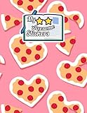 Sticker Album: Pizza Sticker Book for Collecting stickers, Blank Sticker Collecting Album for Adults, kids, Women, Girls, Boy