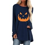TWIFER 2021 Halloween Party Kostüm Langarmshirt Geist Sw