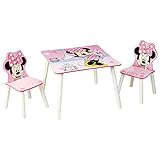 Minnie Mouse - Set aus Tisch und 2 Stühlen fü