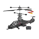 3.5 Kanal RC ferngesteuerter mini Blackhawk UH-60 Apache Militär Army Hubschrauber mit der neuesten Gyro-Technik, RTF Komplett-S