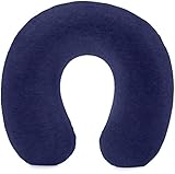 Amazon Basics - Nackenkissen aus Memoryschaumstoff, Marineb