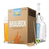 Braubox®, Sorte Weizenbier ● Bierbrauset zum Bier brauen in der Küche ● mit Erfolgsgarantie von Besserb