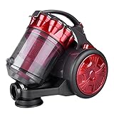 JIANZR Kompakter Staubsauger, 1400 W Vertikaler Handstaubsauger, Für Hartboden-Teppich-H
