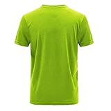 Aoogo Funktionsshirt Herren, Kompressionsshirt Fitness Kurzarm, Laufshirt Männer, Sportshirts Atmungsak