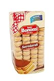 Forno Bonomi Italienische Löffelbiskuits, Savoiardi, Ladyfingers, 400 g