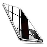 Chalpr HD Clear Samsung A71 Hülle, [Transparent & Vergilbungsfrei] Ultra Hybrid Hard PC Back & Soft Silikon Samsung Galaxy A71 Handyhülle Case Durchsichtig Stoßfest Schutzhülle - Ultra Dü