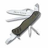 Victorinox Taschenmesser Trailmaster MW Grip mit Wunsch Gravur auf der Klinge I Geschenk für Männer Frauen I zum Geburtstag I Schweizer Taschenmesser personalisiert mit 10 Funktionen 0.8461.MWC941