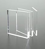 MyMaxxi | Acrylglas Acrylic Zuschnitt Glasersatz 100x40cm 5mm | Platte Scheibe klar transparent Platten | Materialstärke und Größe wählbar | mit Schutzfolie glask