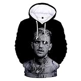 JFLY Lil Peep 3D Hoodies Sweatshirts Männer/Frauen Mode Hip Hop Hoodie Herbst Winter Beliebte Hübsche Lil Peep Hoody M
