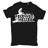 FELDWEGHEIZER Männer und Herren T-Shirt FCK You Größe S - 5XL