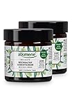 alkmene Gesichtscreme mit Bio Olive - Reichhaltige Tagescreme für sehr trockene Haut - vegane Gesichtscreme ohne Silikone, Parabene, Mineralöl, PEGs, SLS & SLES im 2er Pack (2x 50 ml)