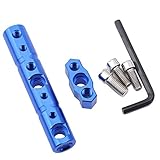 QFDM Durable Motorcycle Bracket Universal-Multifunktionshalterung Klemmhalter Erweiterte Halterung Motorrad Scheinwerfer Seitenspiegel Sitz Stände Corrosion Resistance Does not Rust (Color : Blue)