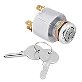 Zündschalter, Universal Car Auto 3 Position On Off Start Zündschaltersteuerung mit 2 Schlüsseln Spb50112v für zündschloss zündschloss zündschloss rasentraktor zündschloss rasentraktor zündschloss zü