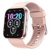 Letsactiv Smartwatch, 1.4' HD Voll Touchscreen Fitness Tracker mit Pulsuhr Schlafmonitor & Überwachung von SpO2, IP68 Wasserdicht Schrittzähler, Fitnessuhr für Damen H