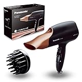 Panasonic Haartrockner EH-NA63CN mit nanoe-Technologie (4 Temperatur- und 3 Geschwindigkeitsstufen, schwarz-roségold)