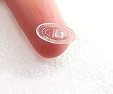 10 Paare 13 mm / .5'' Oval Fein Silikon Brillen Nasenpads / Brillenpads Schraub Sy