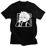 Hunter X Hunter T-Shirt,Unisex Crew Neck Casual Anime Manga Hxh T-Shirt,Neuheit Cosplay Tee Tops Für Anime-Fans A M