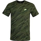 Nike Essential AOP T-Shirt (S, Green)