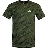 Nike Essential AOP T-Shirt (S, Green)