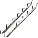 6 Stufen Treppenrahmen Stahl-Treppenwange Treppenholm Geschosshöhe 110cm Verzinkt/Ideal für den Einsatz im Innen und Außenb