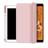 Skhawen for 2019 iPad 10.2 7. 2018 2017 9.7 Mini 4 5 2020 Pro 11 10.5 Air 3, Bleistifthalter Smart Cover Case for iPad 5. 6. Generation (Farbe : Rose Gold, Größe : for Air 3 10.5 2019)