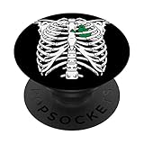 Skelett-Gießkanne für Halloween-Kostüm, Gartenarbeit PopSockets mit austauschbarem PopGrip