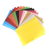 ewtshop 20 Blatt buntes Transparentpapier, 10, DIN A4, 100 g/qm, Pergamentpapier zum Basteln, Verpacken, Scrapbooking
