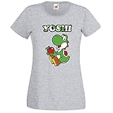 TRVPPY Damen T-Shirt Modell Yoshi - Grau S